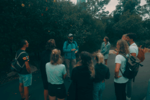 A group of people at an Aboriginal Cultural Tour Experience