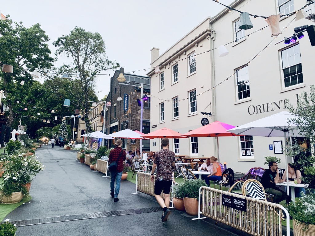 The Rocks - a very instagrammable neighbourhood in Sydney