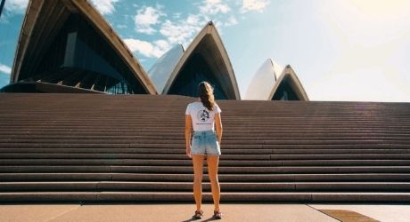 Working Holiday Maker at the Sydney Opera House