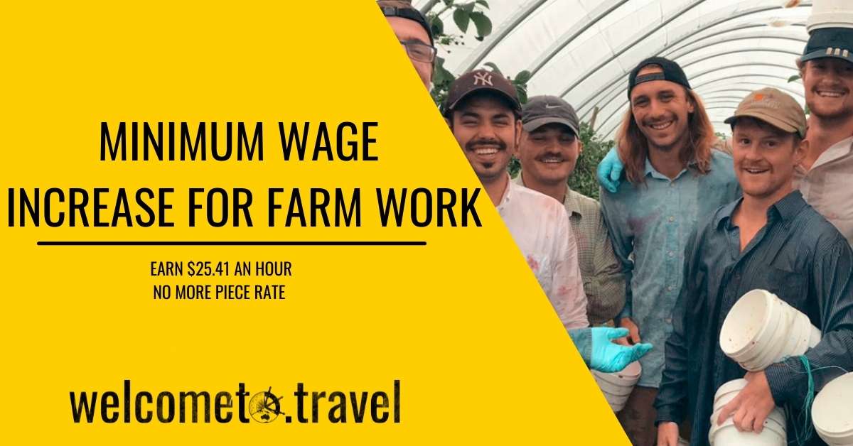 Wage increase for farm work in australia - welcome to travel