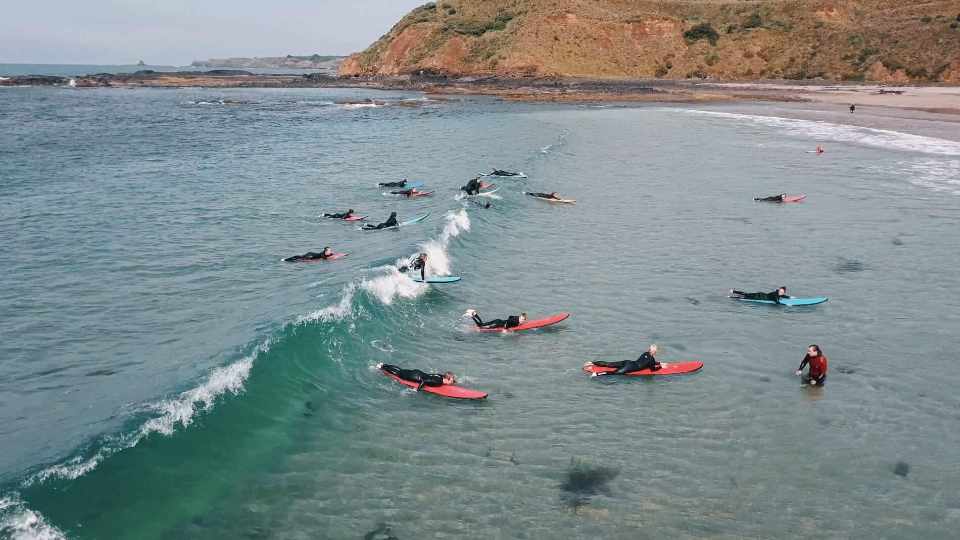 Surf Lesson on Phillip Island