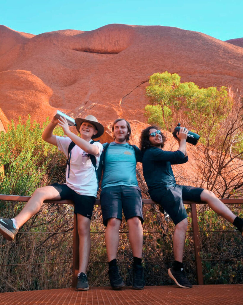 Group Male Kings Canyon Uluru Community Tour
