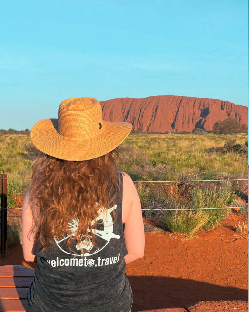 Solo Female T Shirt Kings Canyon Uluru Community Tour