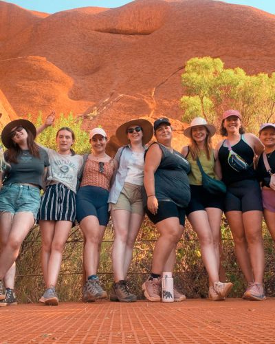 Group Picture Kings Creek Uluru Community Tour