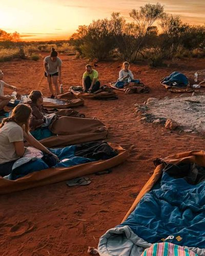 group-travellers-camping-Uluru-Red-Centre-Welcome-To-Travel