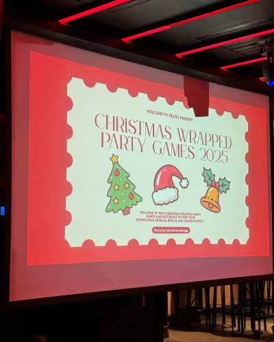 Side Bar Christmas Wrapped Party